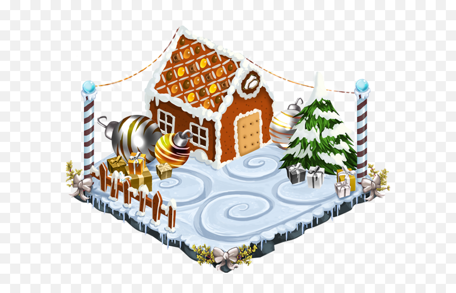 Earth Surprise Habitat 3 - Gingerbread House Clipart Full Gingerbread House Png,Gingerbread House Png