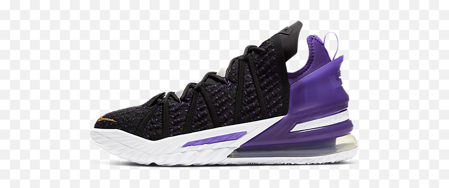 Nike Lebron 18 U0027lakers Cq9283 - 004 Fitforhealth Lebron 18 Colorways Lakers Png,Nike Icon 2 In 1