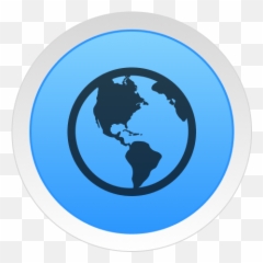 Keep Families Closer With Grandpad Png Blue Circle Over Internet Icon