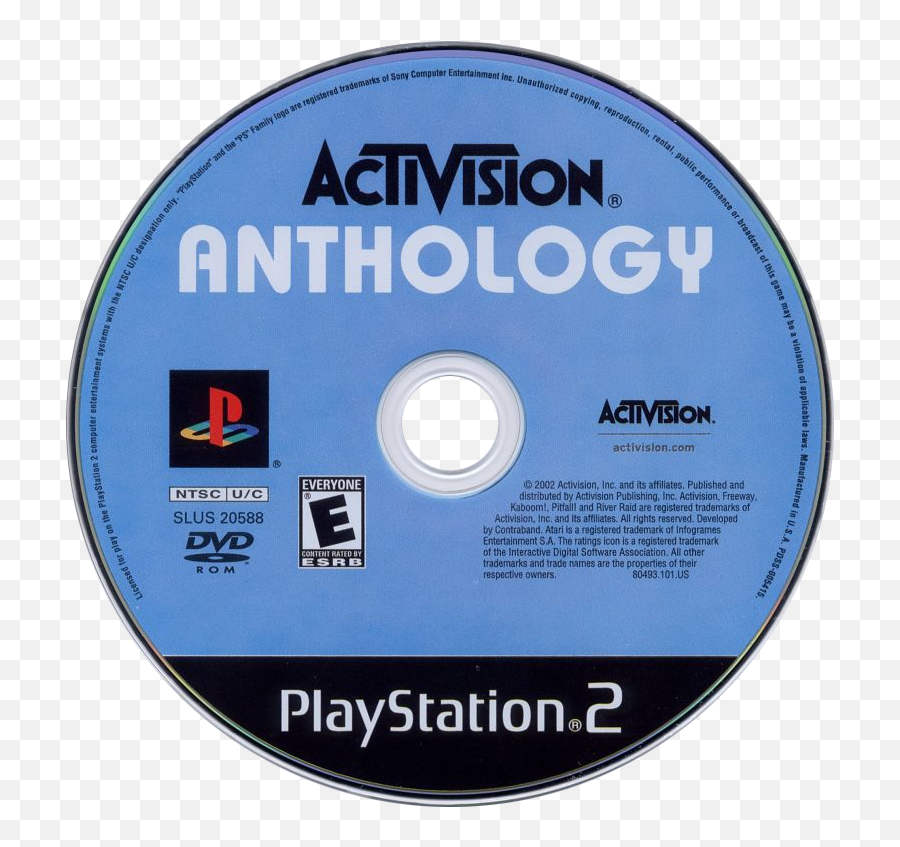Download Activision Anthology - Atari Anthology Ps2 Disc Png Atari Anthology Ps2 Disc,Ps2 Icon