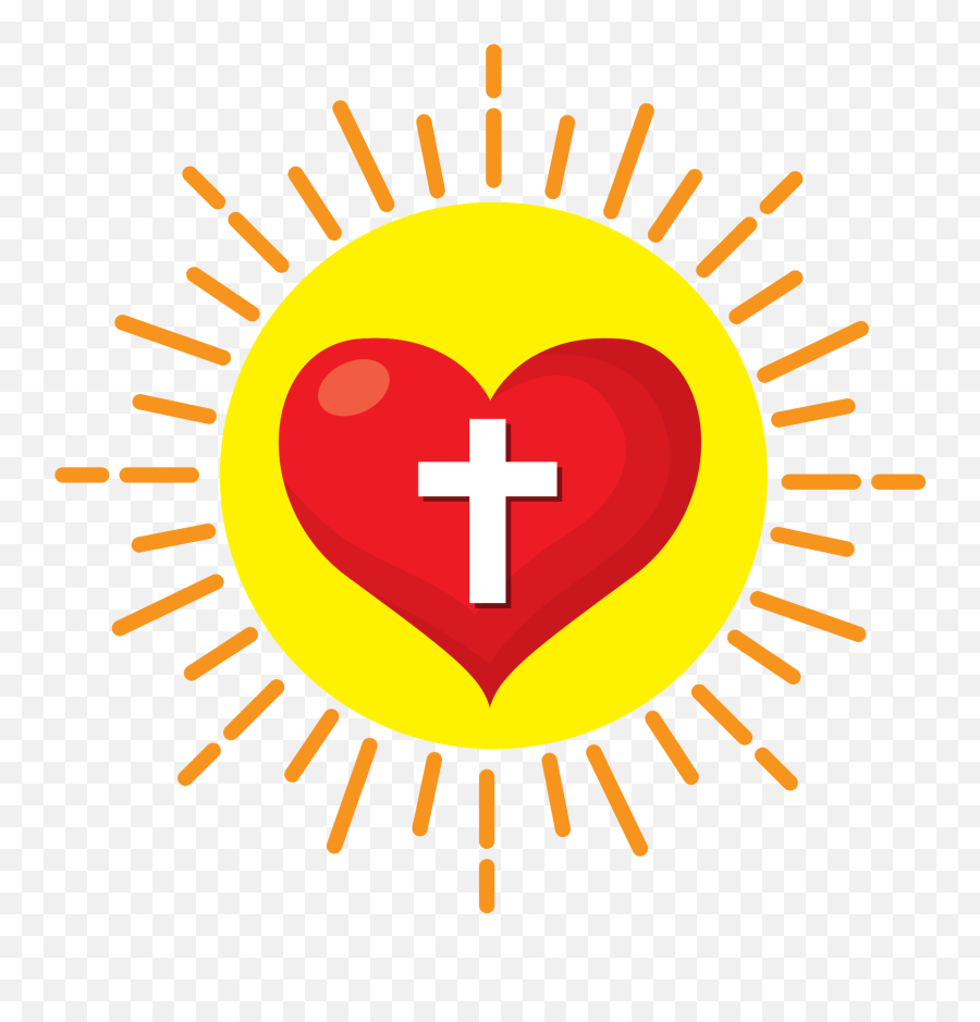 Free Sacred Heart Sun Burst 1187676 Png With Transparent - Language,Flash Heal Icon