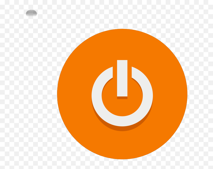 Orange Power Button Png Svg Clip Art For Web - Download Power,Grim Dawn Icon