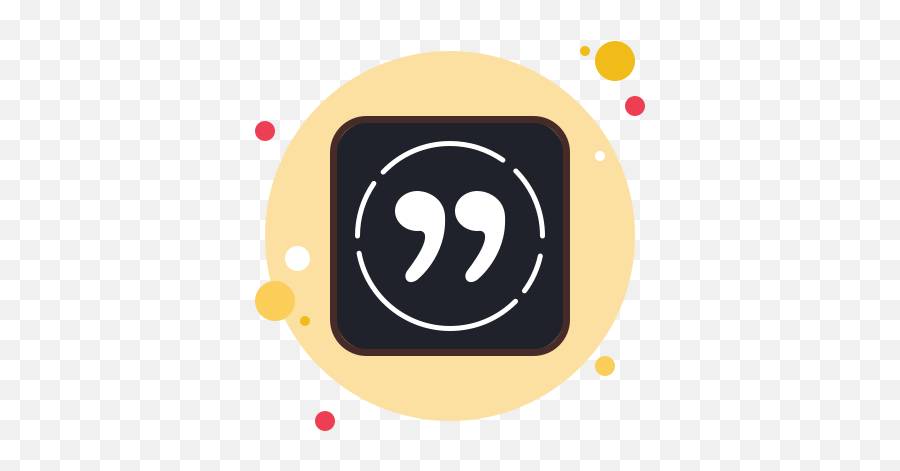 Motivation Daily Quotes Icon In Circle Bubbles Style - Motivation App Icon Png,Motivated Icon