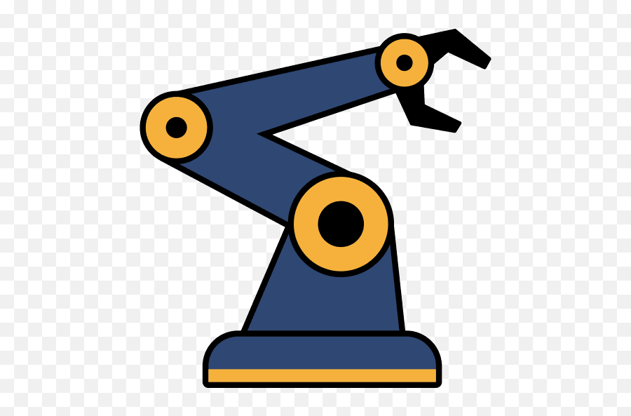 Mechanical Arm Assembly Icon Png And Svg Vector Free Download - Dot,Facebook Robot Icon