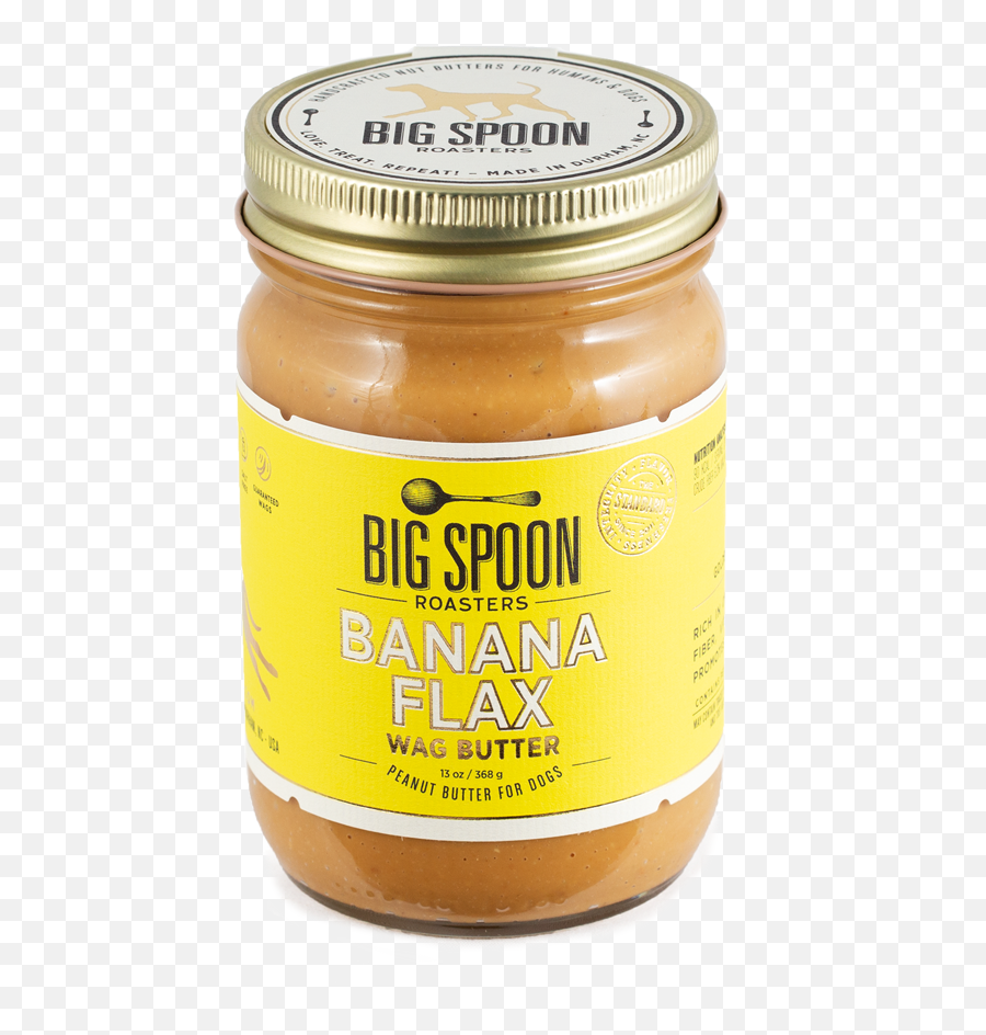 Banana Flax Wag Butter U2013 Big Spoon Roasters - Big Spoon Roasters Png,Peanut Butter Icon