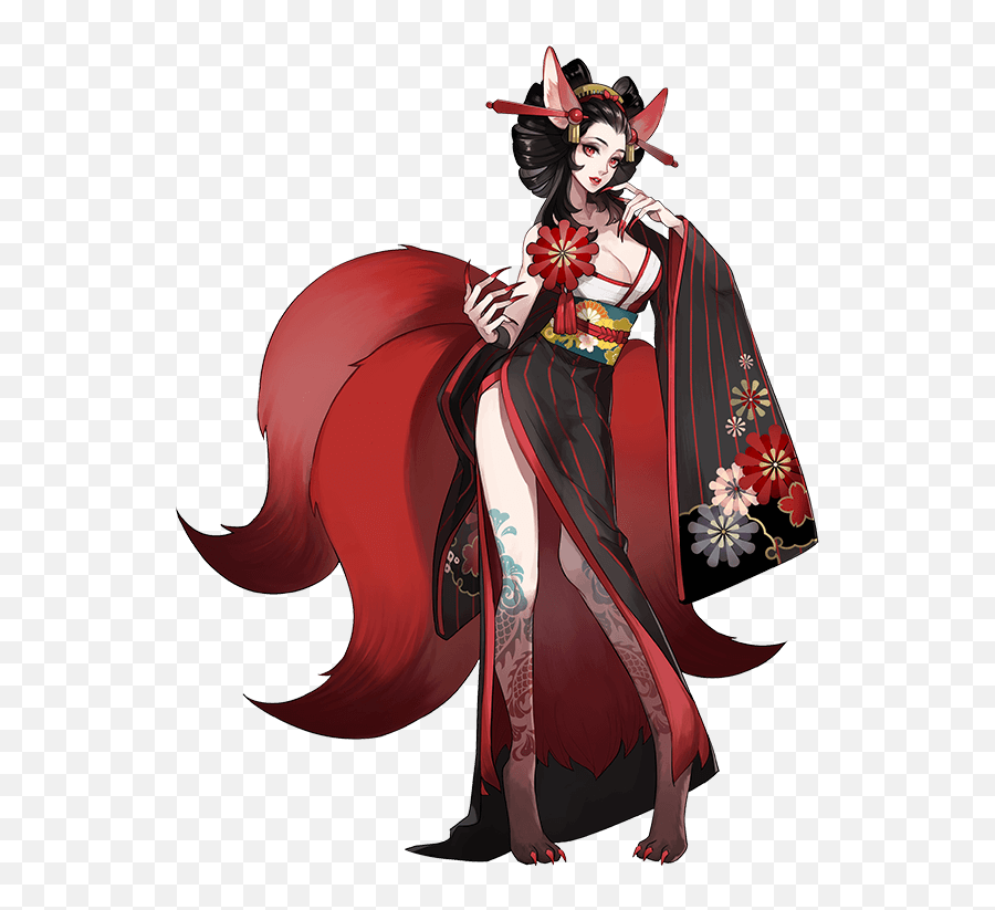 Mio - Shikigami Onmyoji Onmyoji Kitsune Png,Onmyoji Arena Icon