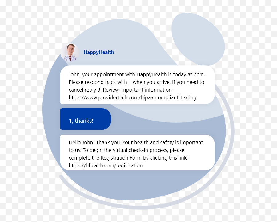 Hipaa Compliant Texting Solution Connect W Patients Real - Dot Png,Patient Access Manager Icon