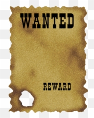 Wanted Blank Transparent Png Clipart - Fill In Poster