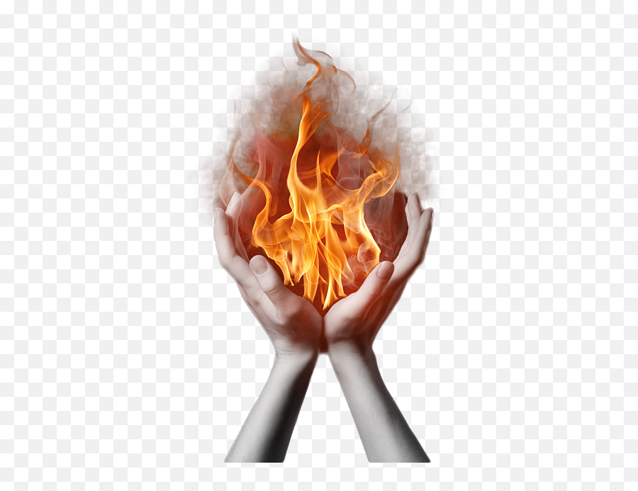 Png Holy Fire Reiki Spirit - Fire In Hands Png,Holy Spirit Png