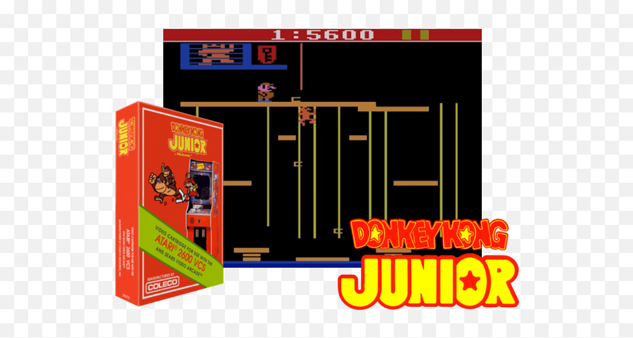 Donkey Kong Jr - Donkey Kong Png,Atari 2600 Logo