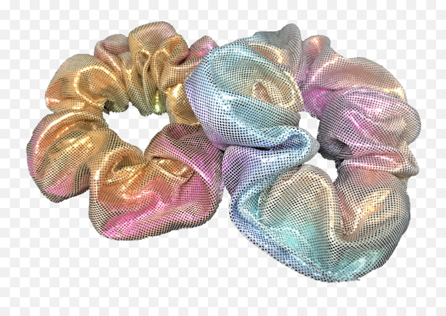 Download Hd Holographic Unicorn Hair - Bead Png,Scrunchie Png