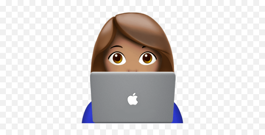 Apple Fan Emoji Transparent Png - Woman Tipping Hand Emoji,Computer Emoji Png
