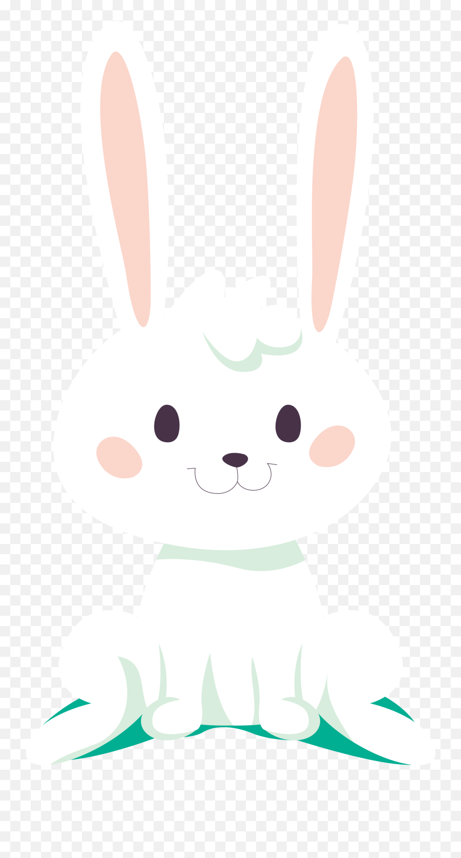 Rabbit Png Transparent Free Images - Coelho Da Pascoa Png,Easter Background Png