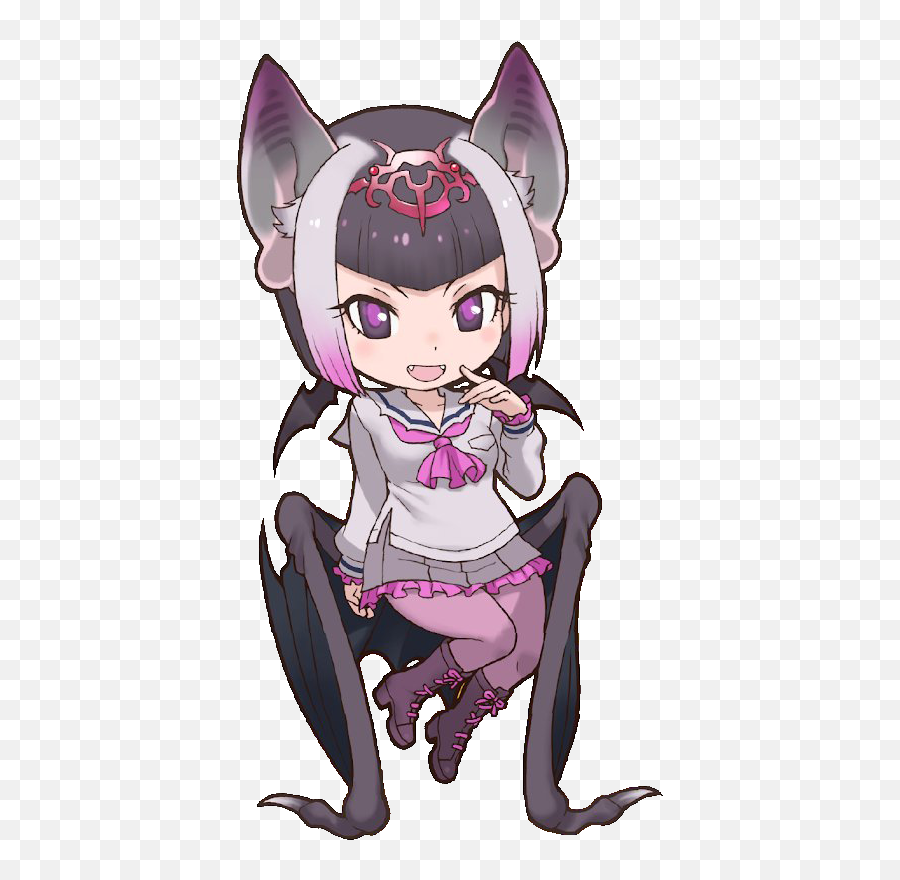 Common Vampire Bat - Japari Library The Kemono Friends Wiki Common Vampire Bat Kemono Friends Png,Vampire Png