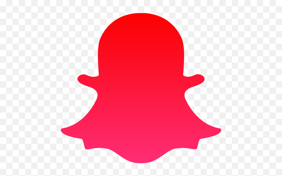 Snapchat Red Logo Png Icon - Snapchat Icon Png,Snapchat Logo Png