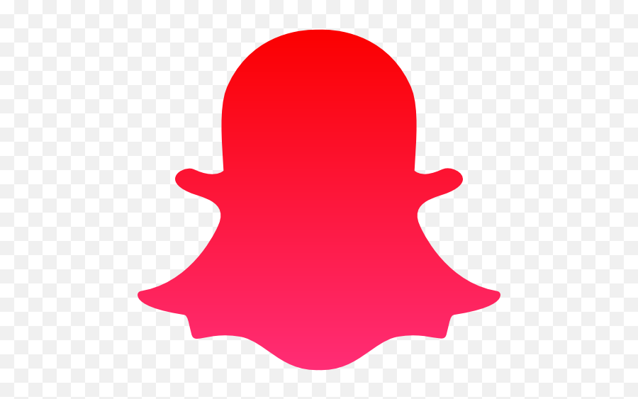 Snapchat Red Logo Png Icon - Snapchat Icon Png,Snapchat Logo Png - free ...