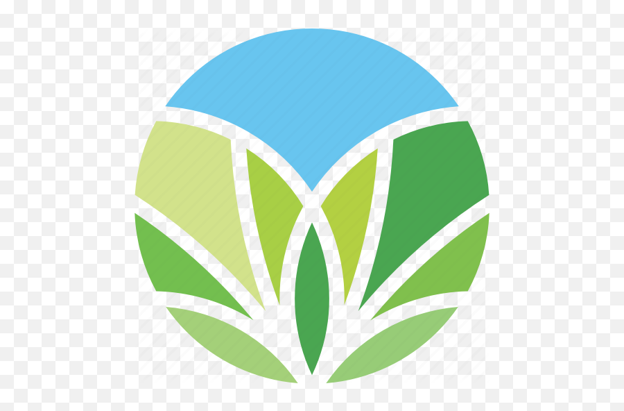 Bio Circle Eco Leaf Leaves Logo - Circle Png,Nature Logo