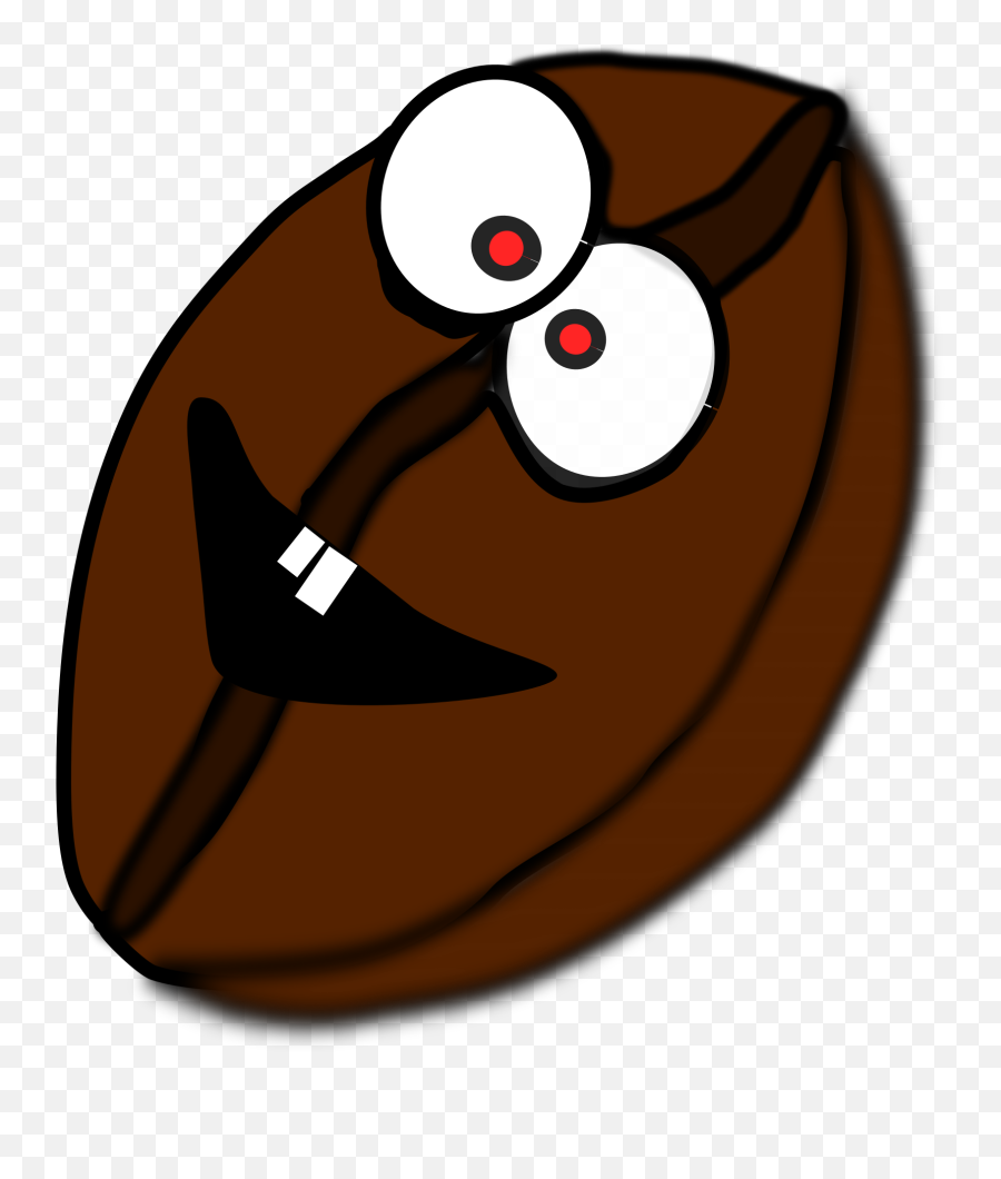 Beans Clipart Face - Coffee Bean W Face Png Download Coffee Bean With Eyes,Coffee Bean Vector Png