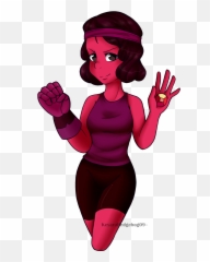 Peridot Su Png - Steven Ruby Sapphire Cartoon Cartoon,Peridot Png