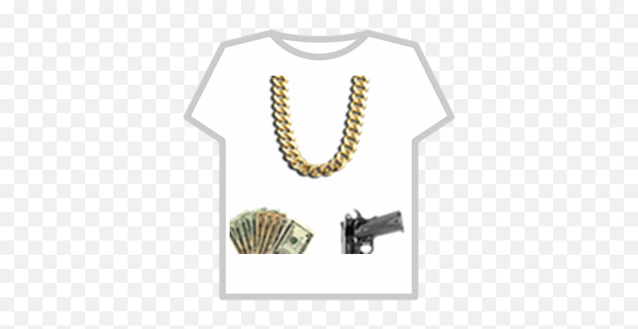 Gang Chain Necklacetransparent Background - Roblox T Shirt Roblox