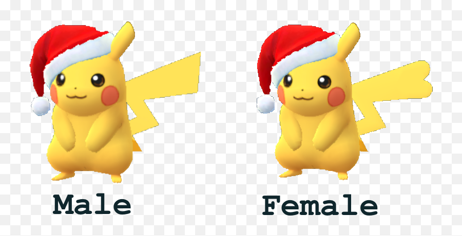 Pokemon Go Characters Transparent Png - Go Pikachu Female,Pokemon Pikachu Png