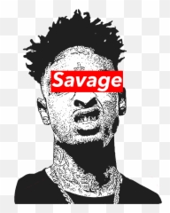 21 Savage Posters Transparent Png - 21 Savage Png,Savage Png