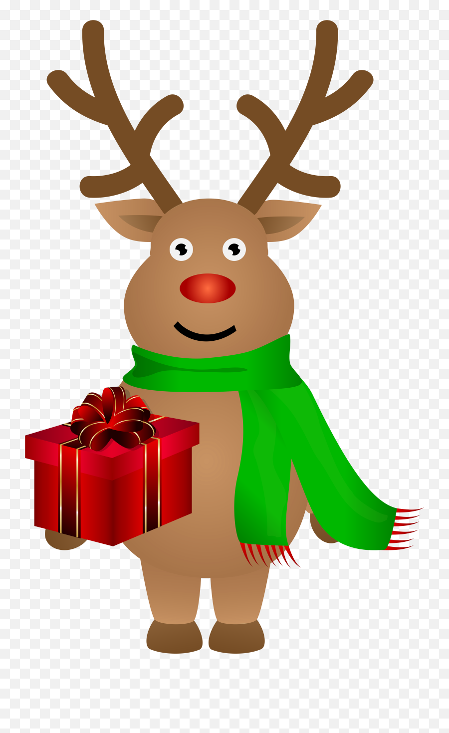 Reindeer Christmas - Reindeer Png Clipart,Reindeer Transparent