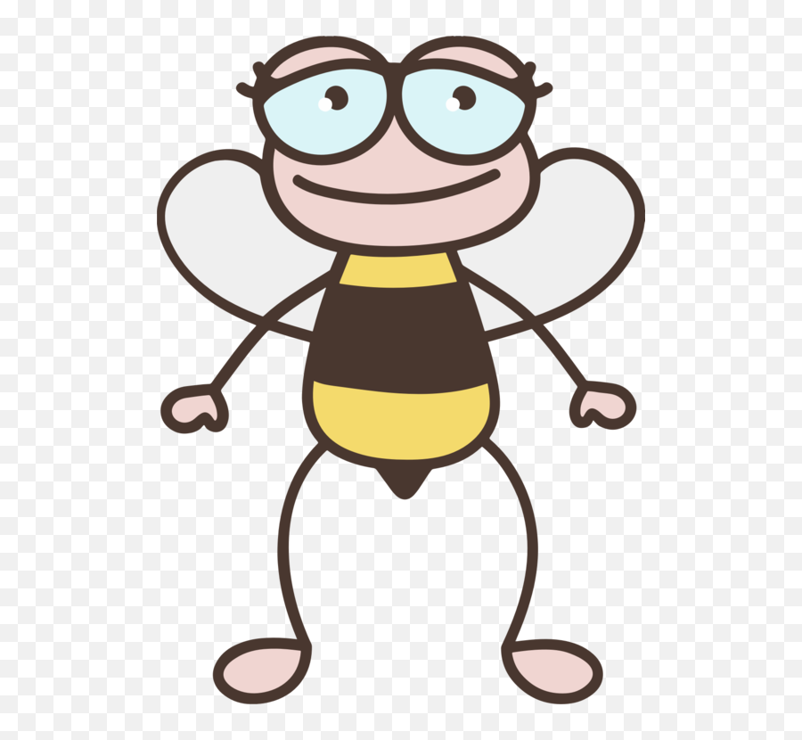 Download Free Png Cute Bee - Clip Art Cute Bees,Cute Bee Png