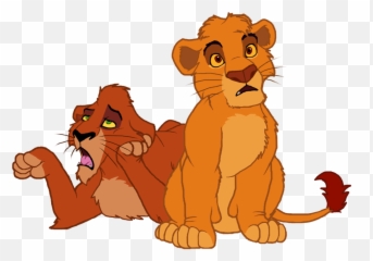 Scar And Mufsa As Cubs - Lion King Taka And Mufasa Cub Png,Mufasa Png