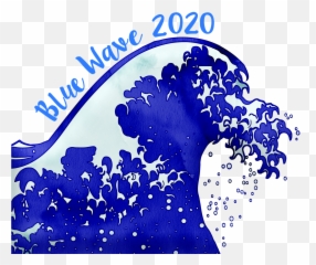 Watercolor Wave Blue 2020 - png