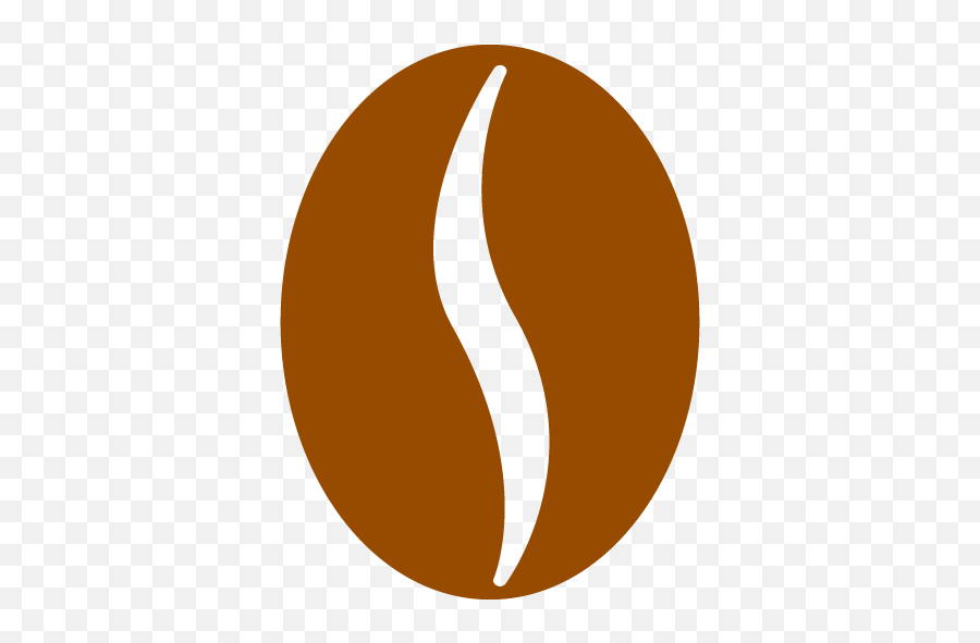 Brown Coffee Bean Icon - Polk Bros Park Png,Coffee Bean Png