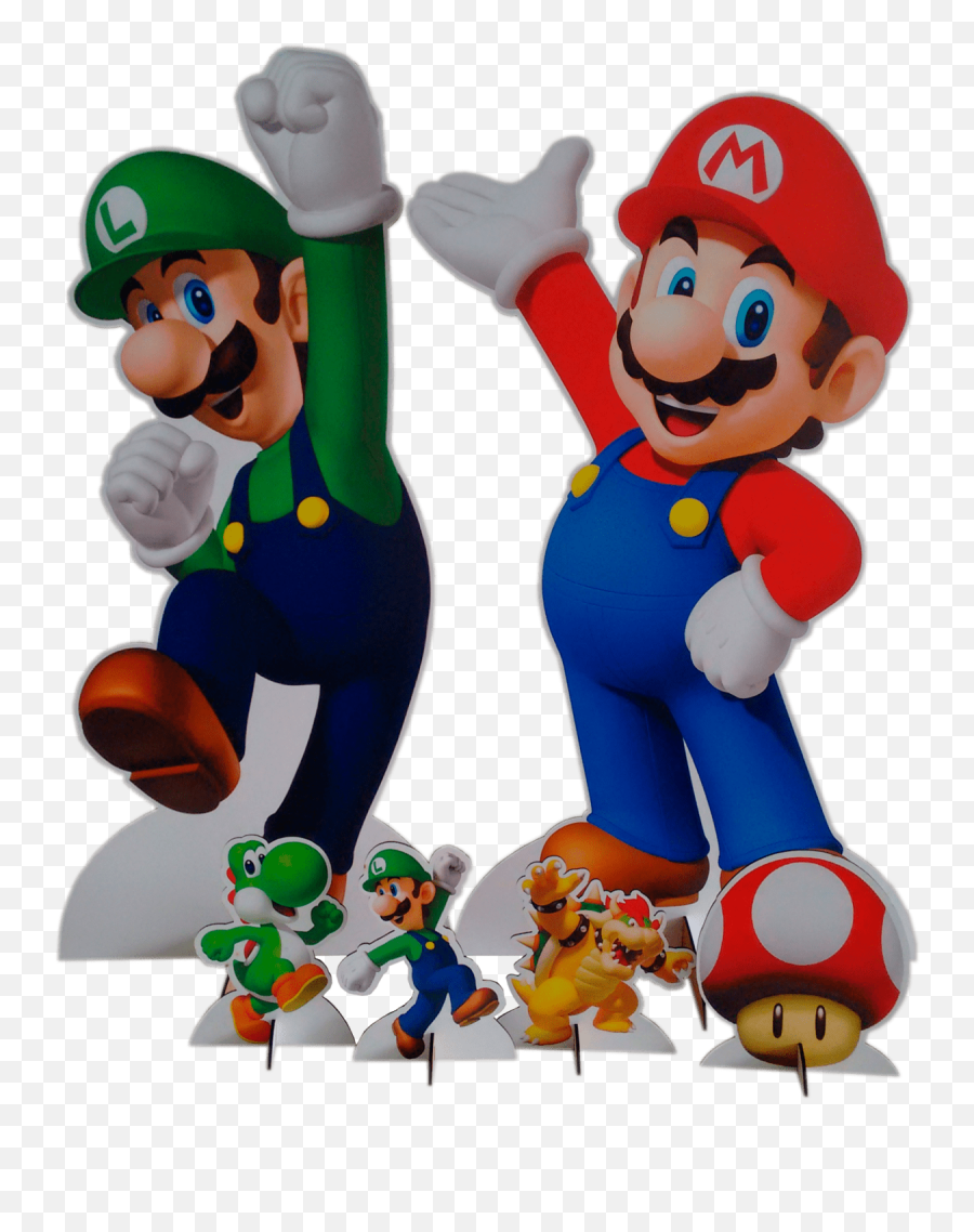 Download Kit De Displays Mário Bros - Luigi Super Mario Bros Png,Lakitu Png