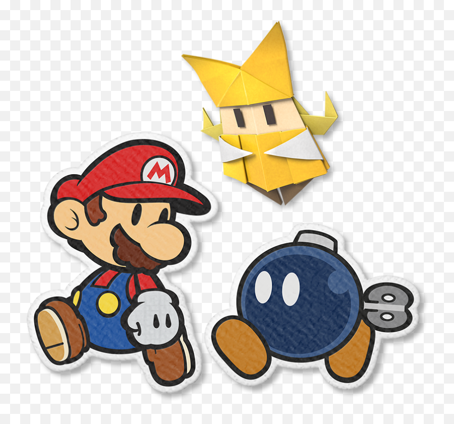 The Origami King - Paper Mario Origami King Phone Png,Paper Mario Transparent