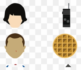 Eleven Waffles Projects - Stranger Things Icon Transparent png