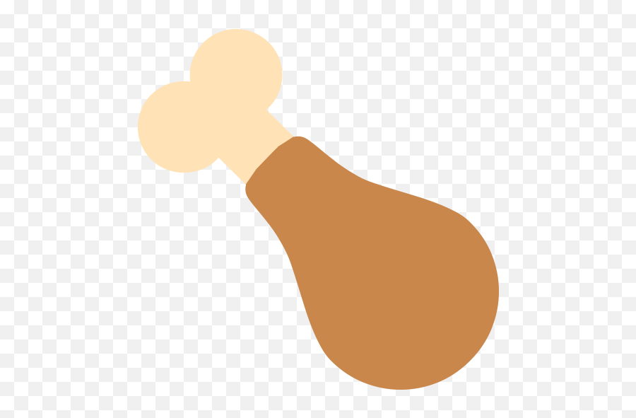 Poultry Leg Id 8439 Emojicouk - Chicken Leg Emoji Transparent Png,Fist Emoji Png