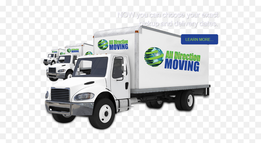 All Direction Moving - Commercial Vehicle Png,Moving Truck Png