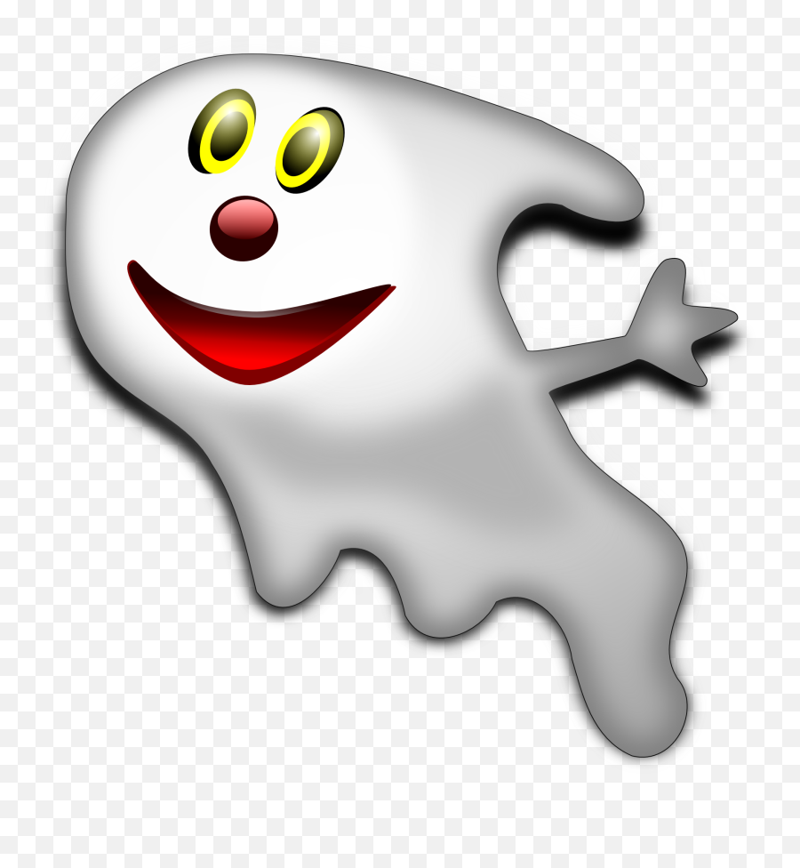 New Facebook Emojis For Messenger - Clear Background Ghost Clipart Ghost Png Transparent,Wow Emoji Png