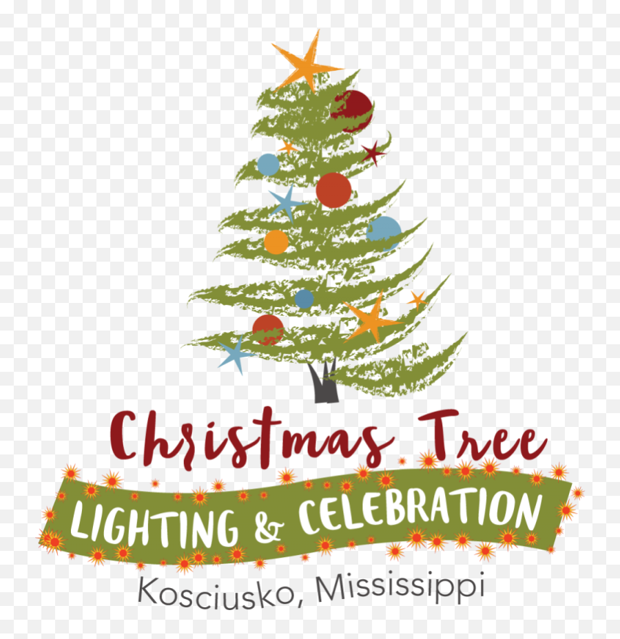 Christmas Tree Lighting Ceremony And Big Red Concert Tonight - Christmas Tree Lighting Clipart Png,Christmas Tree Lights Png