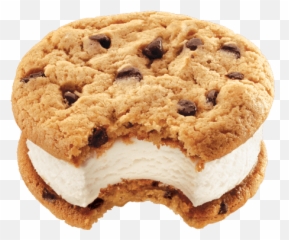 Mrs - Chocolate Chip Cookie Ice Cream Sandwich Png,Cookies And Cream Png