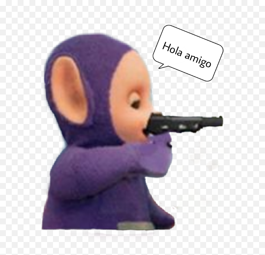 Teletubbies Png - Pistola Pistol Gun Arma Teletubbies Teletubby With A Shotgun,Teletubbies Png