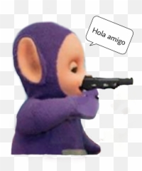 Teletubbies Png - Pistola Pistol Gun Arma Teletubbies Teletubby With A Shotgun,Teletubbies Png