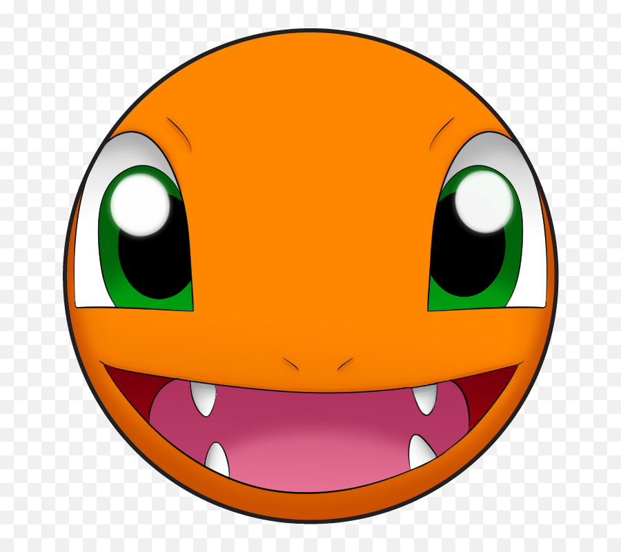 Charmander Pokemon Face Clipart Png Download - Pokemon Charmander Face Clipart,Png Faces