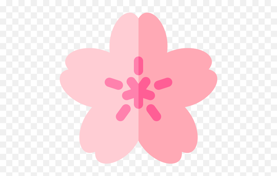 Cherry Blossom - Free Nature Icons Sakura Flower Icon Png,Cherry Blossom Petals Png