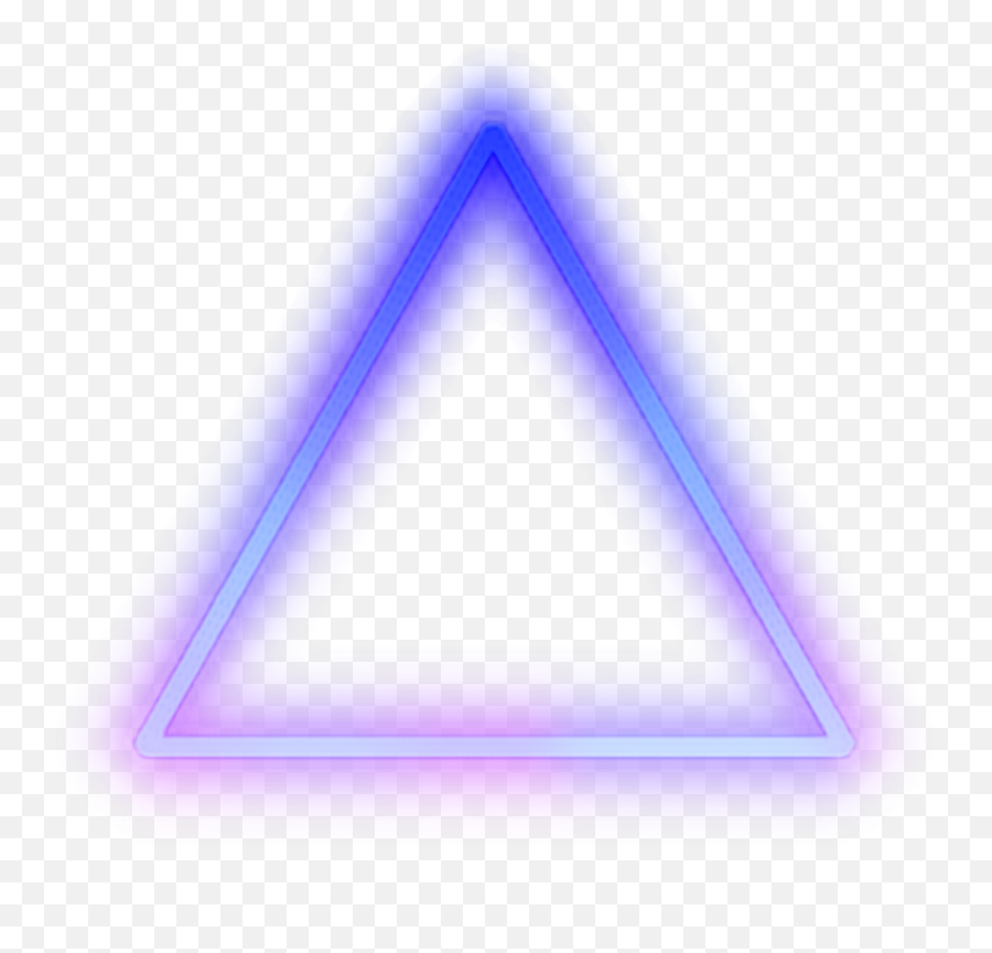 Neon Triangle Purple Magic Repost - Purple Transparent Neon Triangle Png,Neon Triangle Png