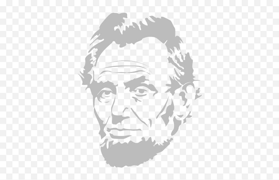 Free President Day Png Black And White - Easy Abraham Lincoln Drawing,Presidents Day Png