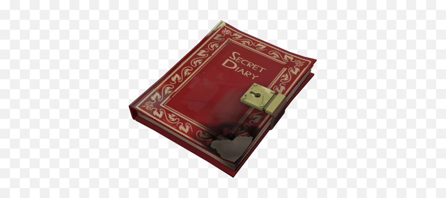 Item Icon Secret Diary - Tf2 Fireproof Secret Diary Model Png,Diary Png