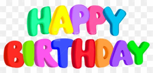 Free Png Download Happy Birthday Text