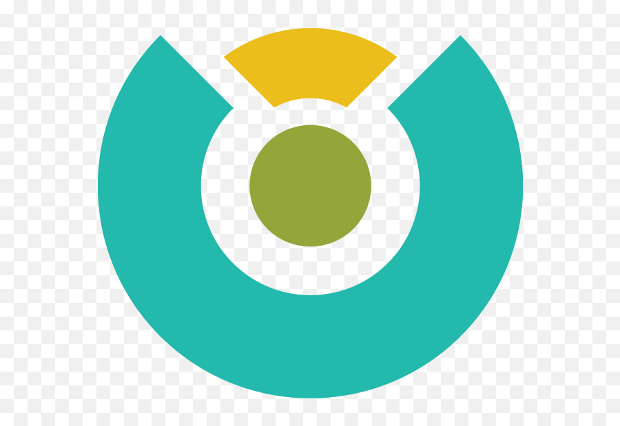 Download Blue Green Yellow Round - Circle Abstract Logo Png,Abstract Logo