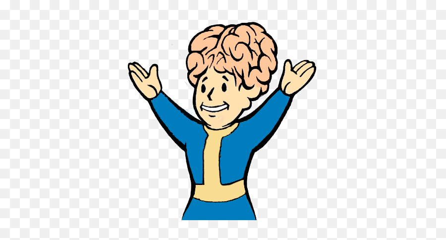Download Fallout Vault Boy Png Image With No Background - Fallout Vault Boy Brain,Vault Boy Transparent