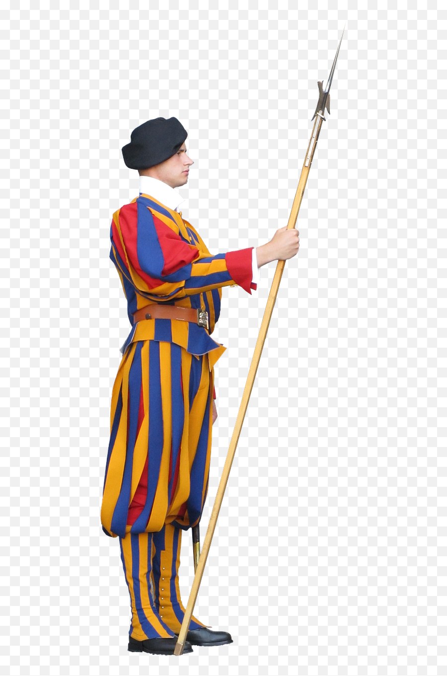Swiss Guard Isolated Vatican - Free Photo On Pixabay Vatican Swiss Guard Png,Guard Png